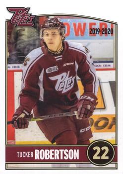2019-20 Peterborough Petes (OHL) #NNO Tucker Robertson Front