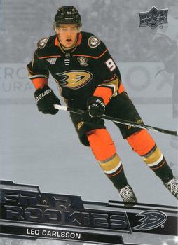 2023-24 Upper Deck NHL Star Rookies Box Set #7 Leo Carlsson Front