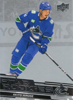2023-24 Upper Deck NHL Star Rookies Box Set #19 Akito Hirose Front