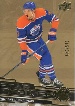 2023-24 Upper Deck NHL Star Rookies Box Set - Gold #17 Vincent Desharnais Front