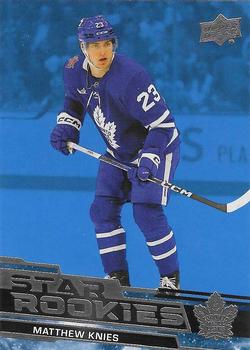 2023-24 Upper Deck NHL Star Rookies Box Set - Blue #4 Matthew Knies Front