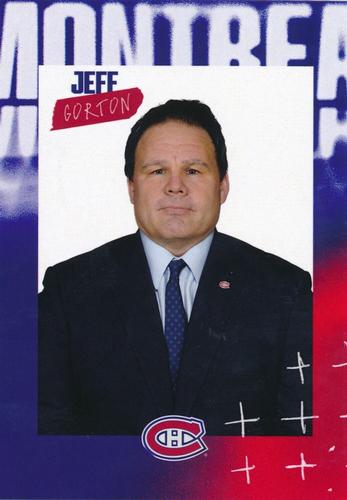 2023-24 Montreal Canadiens #NNO Jeff Gorton Front