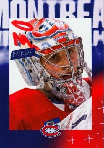 2023-24 Montreal Canadiens #NNO Cayden Primeau Front