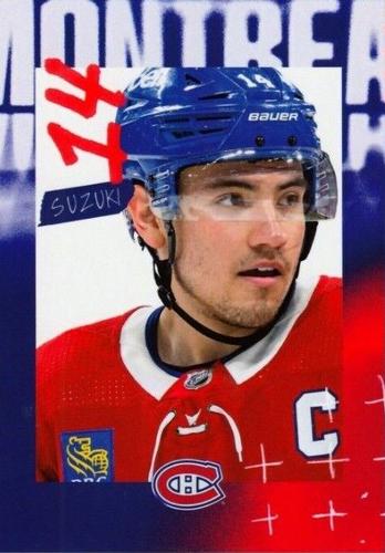 2023-24 Montreal Canadiens #NNO Nick Suzuki Front