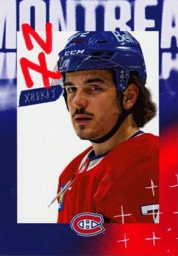 2023-24 Montreal Canadiens #NNO Arber Xhekaj Front