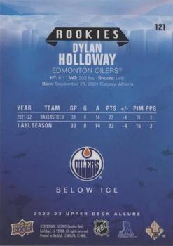 2022-23 Upper Deck Allure - Below Ice #121 Dylan Holloway Back