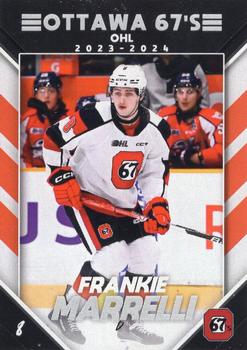 2023-24 Extreme Ottawa 67's (OHL) #NNO Frankie Marrelli Front