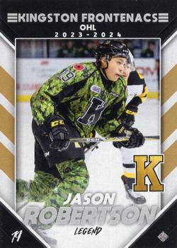 2023-24 Extreme Kingston Frontenacs (OHL) #NNO Jason Robertson Front