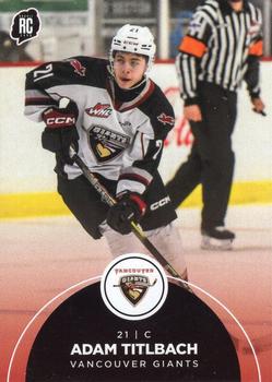 2023-24 Vancouver Giants (WHL) #10 Adam Titlbach Front