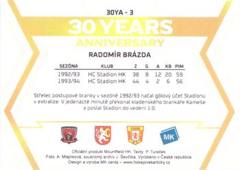 2023-24 Stadion Znovu v Akci #30YA-3 Radomir Brazda Back