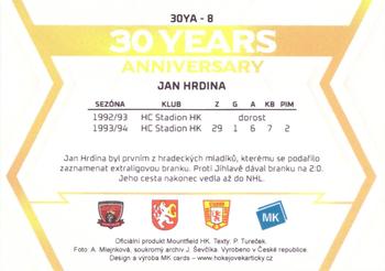 2023-24 Stadion Znovu v Akci #30YA-8 Jan Hrdina Back