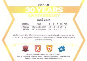2023-24 Stadion Znovu v Akci #30YA-25 Ales Zima Back