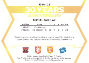 2023-24 Stadion Znovu v Akci - Red #30YA-19 Michal Pahulak Back
