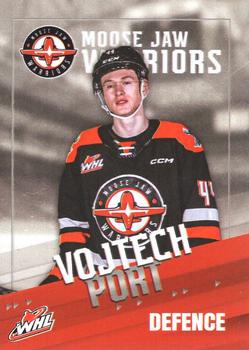 2023-24 Moose Jaw Warriors (WHL) #16 Vojtech Port Front