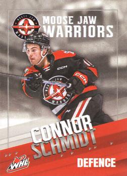 2023-24 Moose Jaw Warriors (WHL) #19 Connor Schmidt Front
