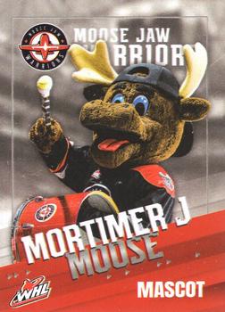 2023-24 Moose Jaw Warriors (WHL) #28 Mortimer J Moose Front