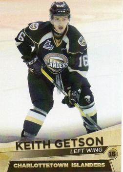 2016-17 Charlottetown Islanders (QMJHL) #11 Keith Getson Front