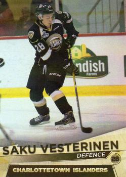 2016-17 Charlottetown Islanders (QMJHL) #20 Saku Vesterinen Front