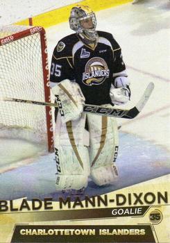 2016-17 Charlottetown Islanders (QMJHL) #22 Blade Mann-Dixon Front