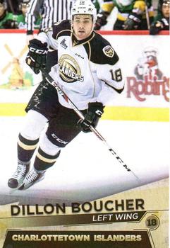 2016-17 Charlottetown Islanders (QMJHL) #29 Dillion Boucher Front