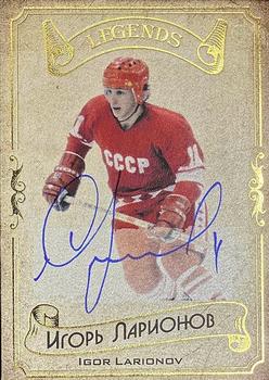 2020 AMPIR Hockey Legends Serie 1 - Autographs #LEG17 Igor Larionov Front