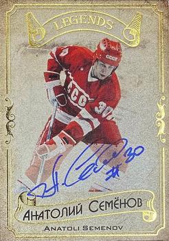 2020 AMPIR Hockey Legends Serie 1 - Autographs #LEG23 Anatoli Semenov Front