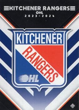 2023-24 Extreme Kitchener Rangers (OHL) #NNO Header / Checklist Front