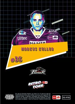 2023-24 Playercards Update (DEL) - Retro Tour #DEL-RT06 Markus Keller Back