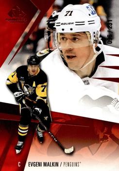 2023-24 SP Game Used - Red #4 Evgeni Malkin Front