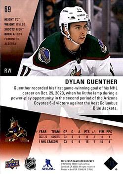 2023-24 SP Game Used - Red #69 Dylan Guenther Back