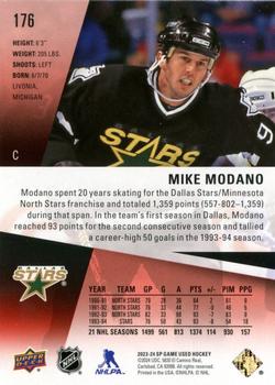 2023-24 SP Game Used - Red #176 Mike Modano Back