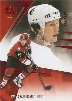 2023-24 SP Game Used - Red #185 Shane Doan Front