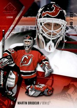 2023-24 SP Game Used - Red #189 Martin Brodeur Front