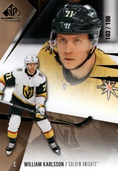 2023-24 SP Game Used - Gold #5 William Karlsson Front