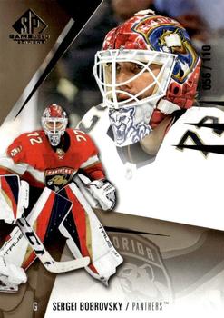 2023-24 SP Game Used - Gold #6 Sergei Bobrovsky Front