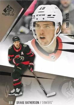 2023-24 SP Game Used - Gold #47 Drake Batherson Front