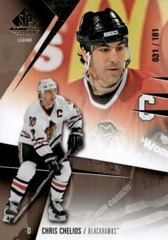 2023-24 SP Game Used - Gold #168 Chris Chelios Front