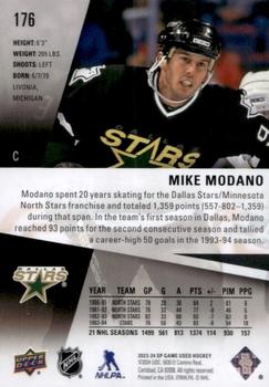2023-24 SP Game Used - Gold #176 Mike Modano Back
