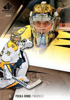 2023-24 SP Game Used - Gold #193 Pekka Rinne Front