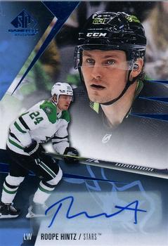 2023-24 SP Game Used - Auto #57 Roope Hintz Front