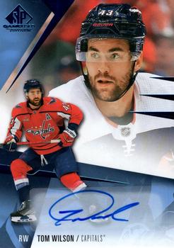 2023-24 SP Game Used - Auto #73 Tom Wilson Front