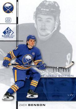 2023-24 SP Game Used - 2001 Retro Rookie Crossover #RC-15 Zach Benson Front