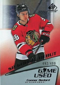 2023-24 SP Game Used - 2003-04 Retro Rookie Debut #R-6 Connor Bedard Front