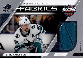2023-24 SP Game Used - 2022 Global Series Fabrics #GS-7 Erik Karlsson Front