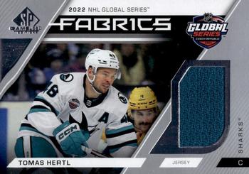 2023-24 SP Game Used - 2022 Global Series Fabrics #GS-9 Tomas Hertl Front