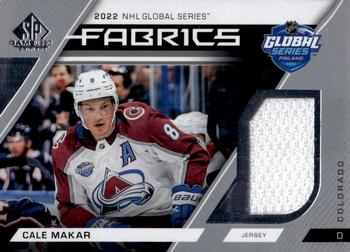 2023-24 SP Game Used - 2022 Global Series Fabrics #GS-16 Cale Makar Front