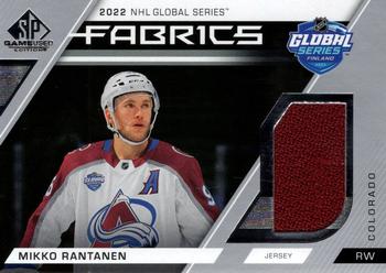2023-24 SP Game Used - 2022 Global Series Fabrics #GS-17 Mikko Rantanen Front