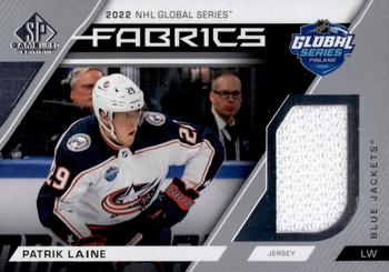 2023-24 SP Game Used - 2022 Global Series Fabrics #GS-21 Patrik Laine Front