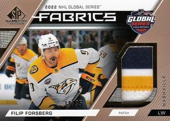 2023-24 SP Game Used - 2022 Global Series Fabrics Patch #GS-2 Filip Forsberg Front