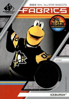 2023-24 SP Game Used - 2023 All-Star Mascot Fabrics #ASM-IC Iceburgh Front
